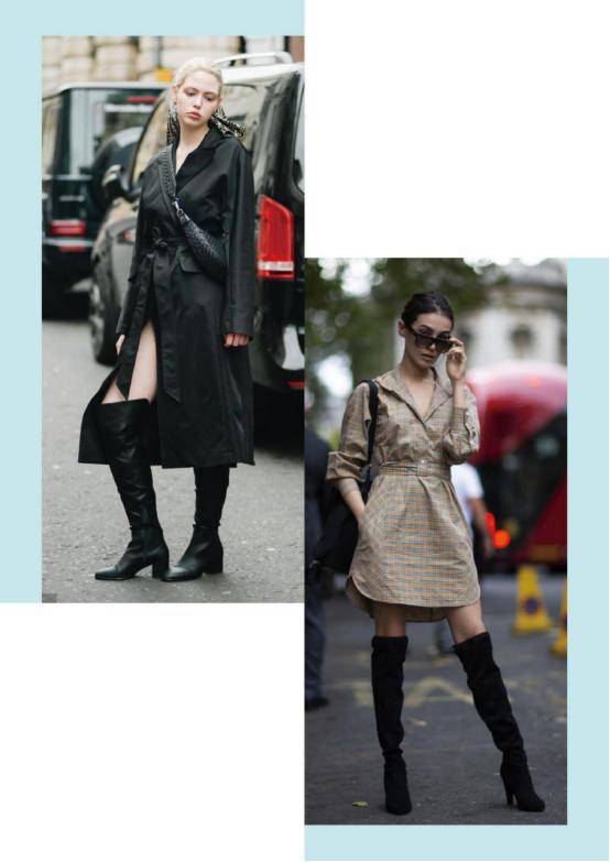 女孩子 穿裙子太冻腿,今年来件“风衣裙”,让自己既有风度还有温度