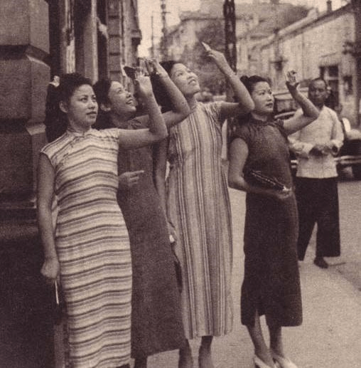 风景 民国旗袍女子是一个时代的绝美风景，不可不观