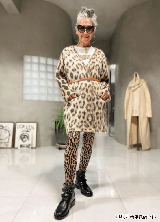 奶奶辈与时尚无缘？这位70岁奶奶首先反对，时髦穿搭堪称典范