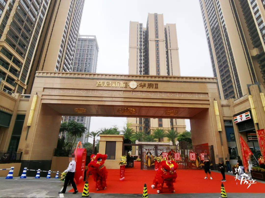 普君华府二期交付一期业主很酸现楼卖2632万平