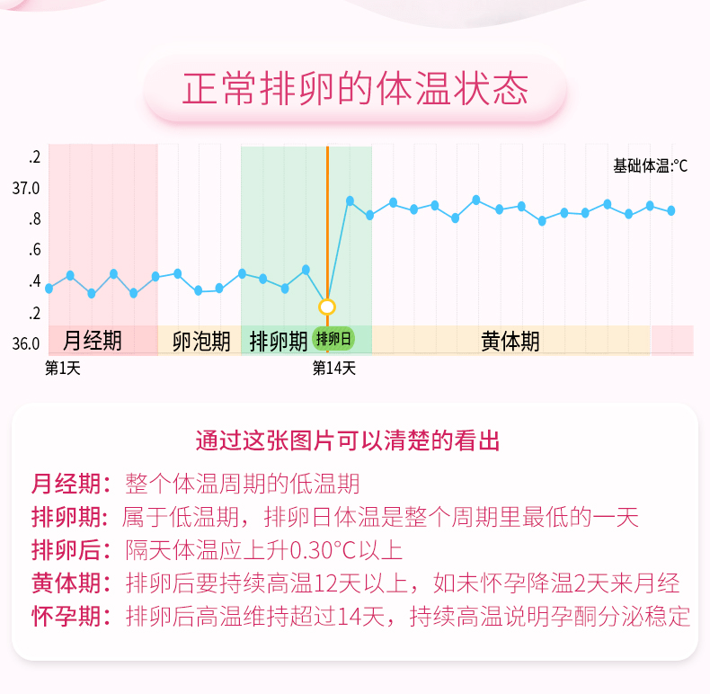 【基础体温】基础体温曲线图_基础体温怎么测