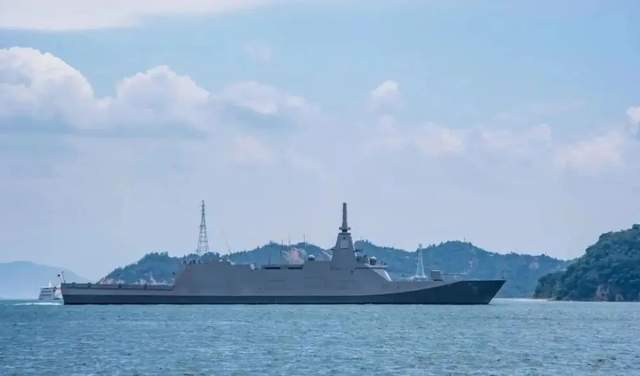 日本未來護衛艦主力艦型日本護衛艦quot熊野quot號服役