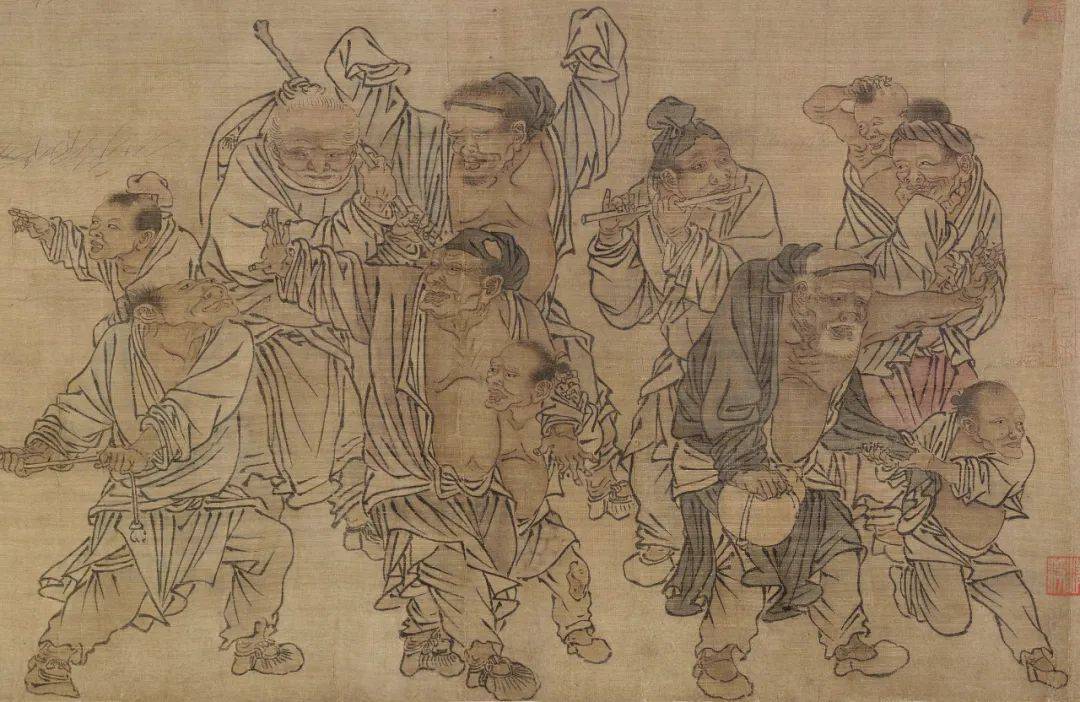 宋· 刘履中《田畯醉归图》_田官_遂宁_父母官