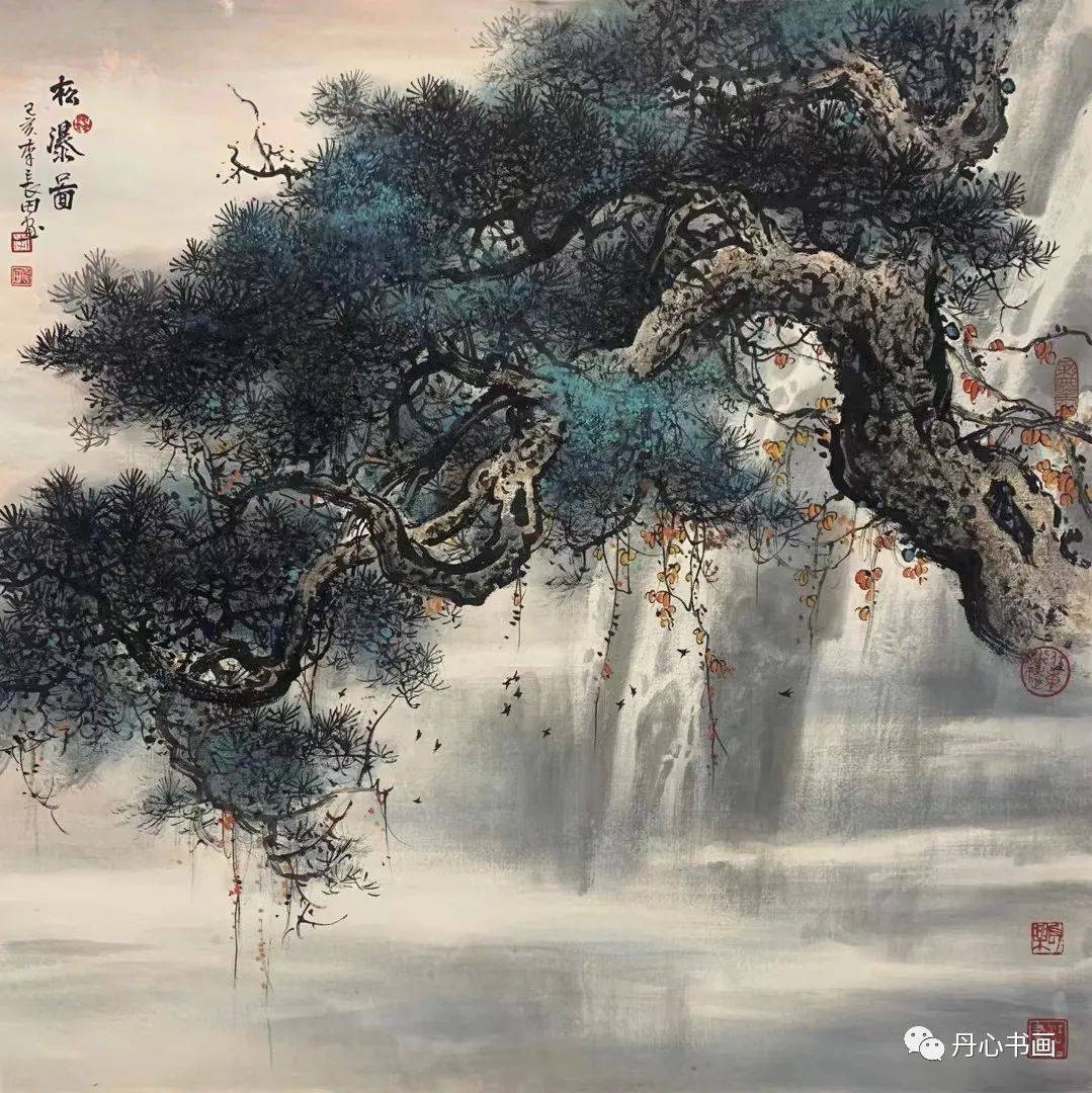 浑厚苍润墨彩交融山水画家李长田