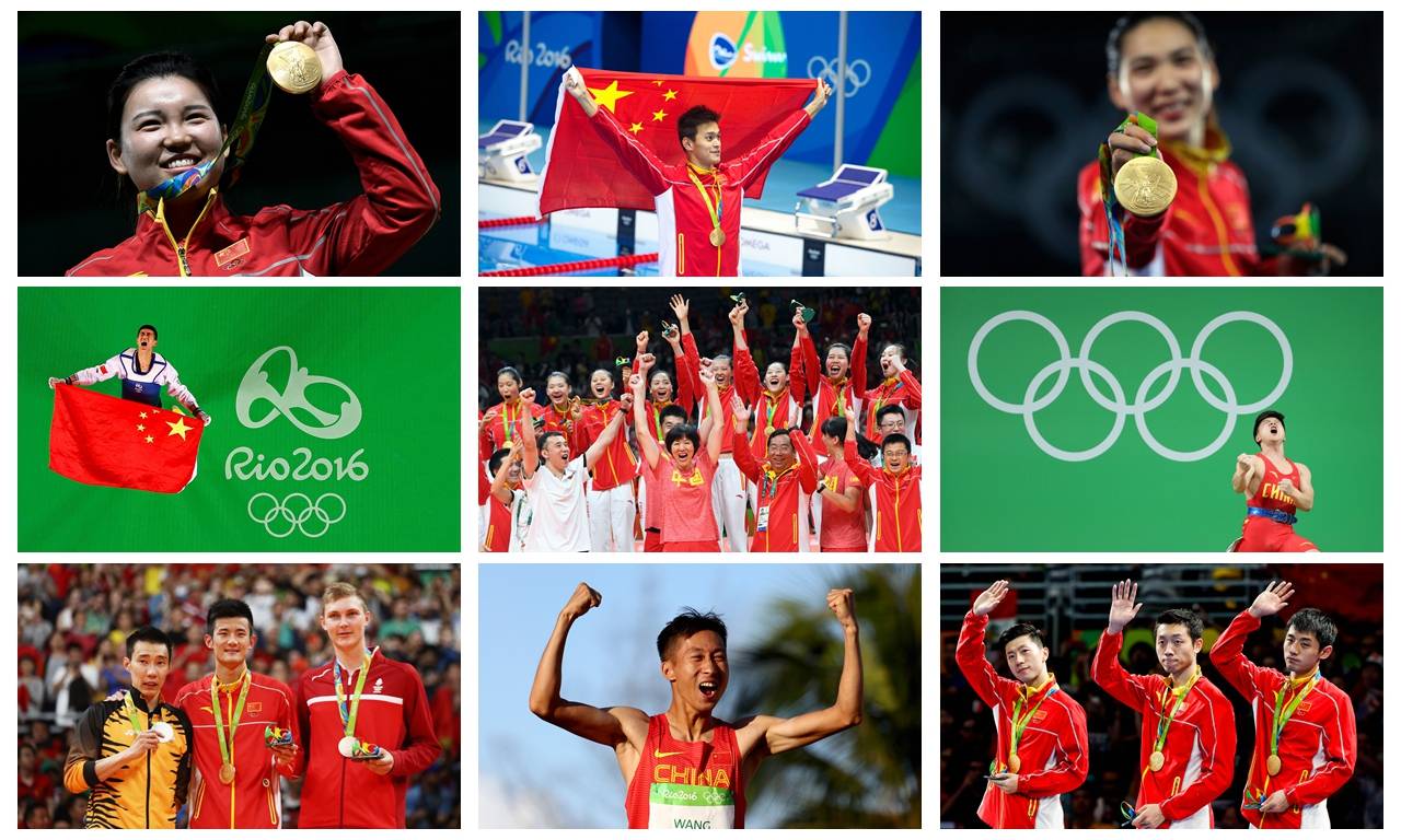 360体育-海报突击队-奥运会我们来了！中国体育代表团亮相开幕式