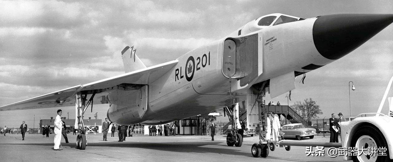 远远领先世界20年加拿大cf105箭式战斗机