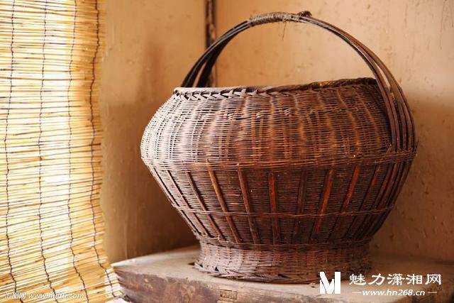 父亲编制的竹器 竹篾 竹制品 小时候