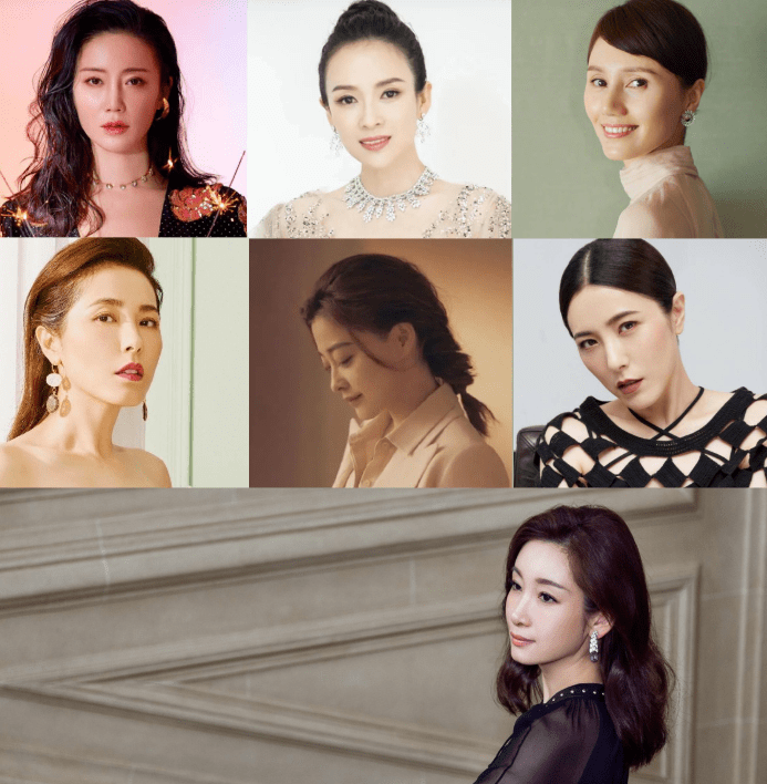 她们都曾经努力绽放,给观众留下不一样的风采,祝福"七朵金花",未来