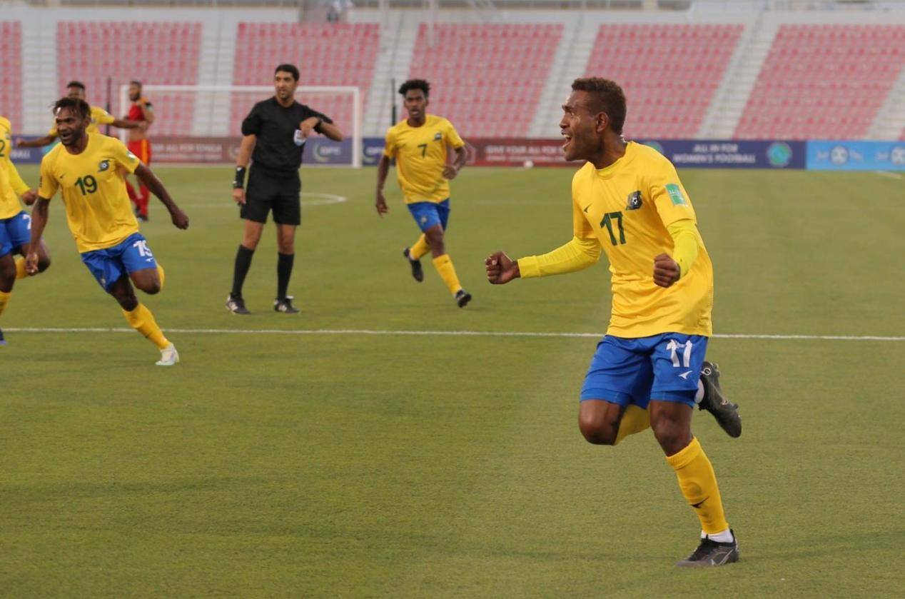 原创出息拜师中国足球的所罗门群岛一路凯歌挺进大洋洲世预赛决赛