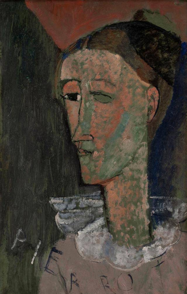 专家:放大6倍,往眼眶里看_莫迪里阿尼_人物画_作品