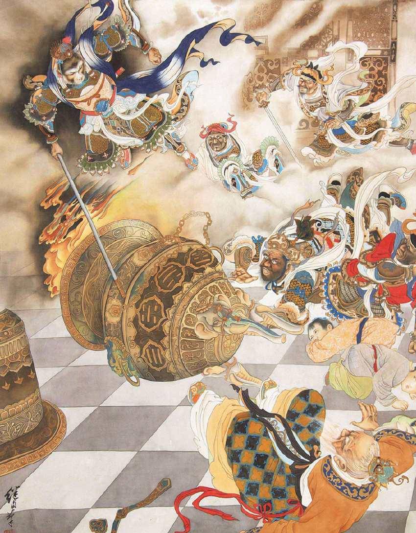 而它的位置在三十六重天之中的最高天位,最高处乃是弥罗宫.