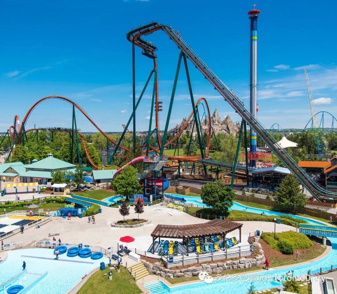 canadas wonderland是大多地区,乃至整个加拿大最受欢迎的主题游乐场