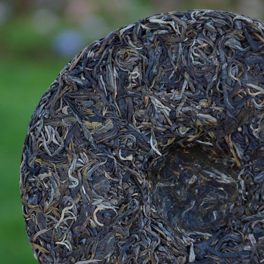 易武古树茶2021年357克茶叶易武庆丰号麻黑普洱茶古树七子饼茶