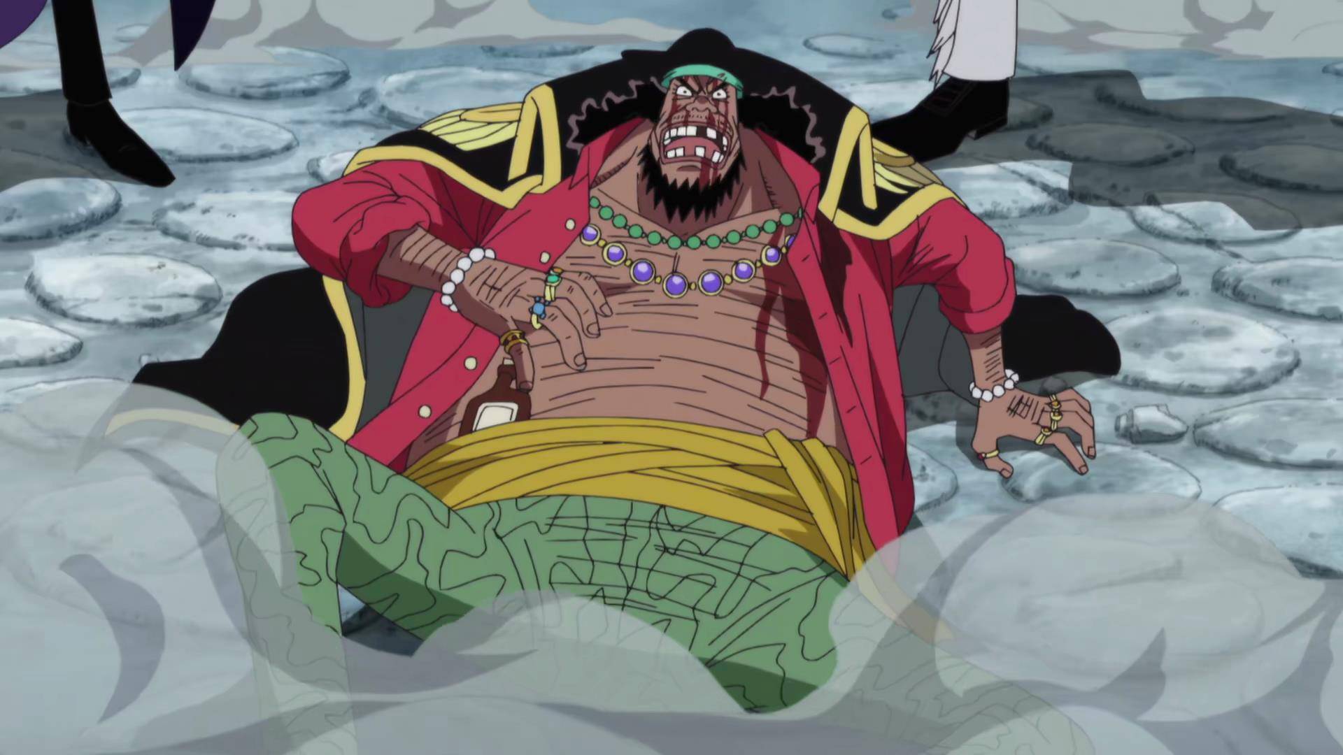 原创海贼王老四皇均被爆头过黑胡子表示瑟瑟发抖