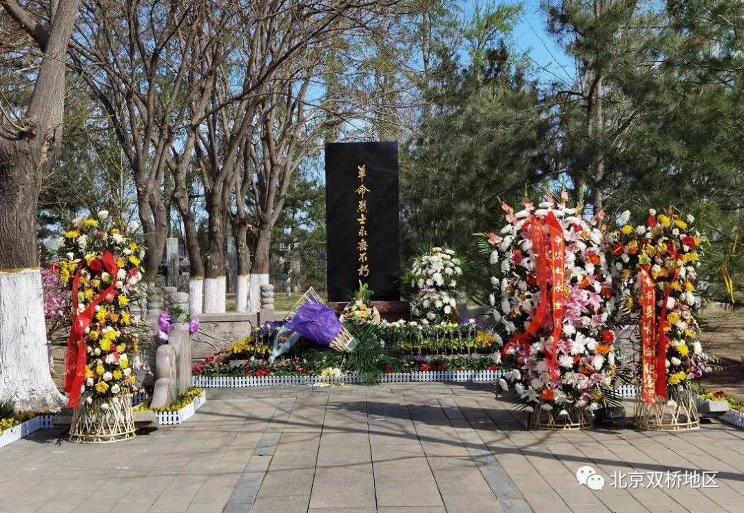 长青园迎首个祭扫日,市民献花追忆双桥革命英烈_烈士陵园_朝阳区_烈士