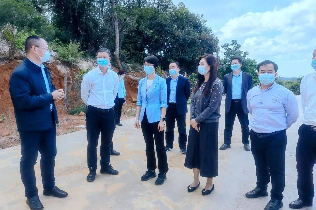 副市长王雪竹带队赴潮南区开展专项督导▲ 副市长