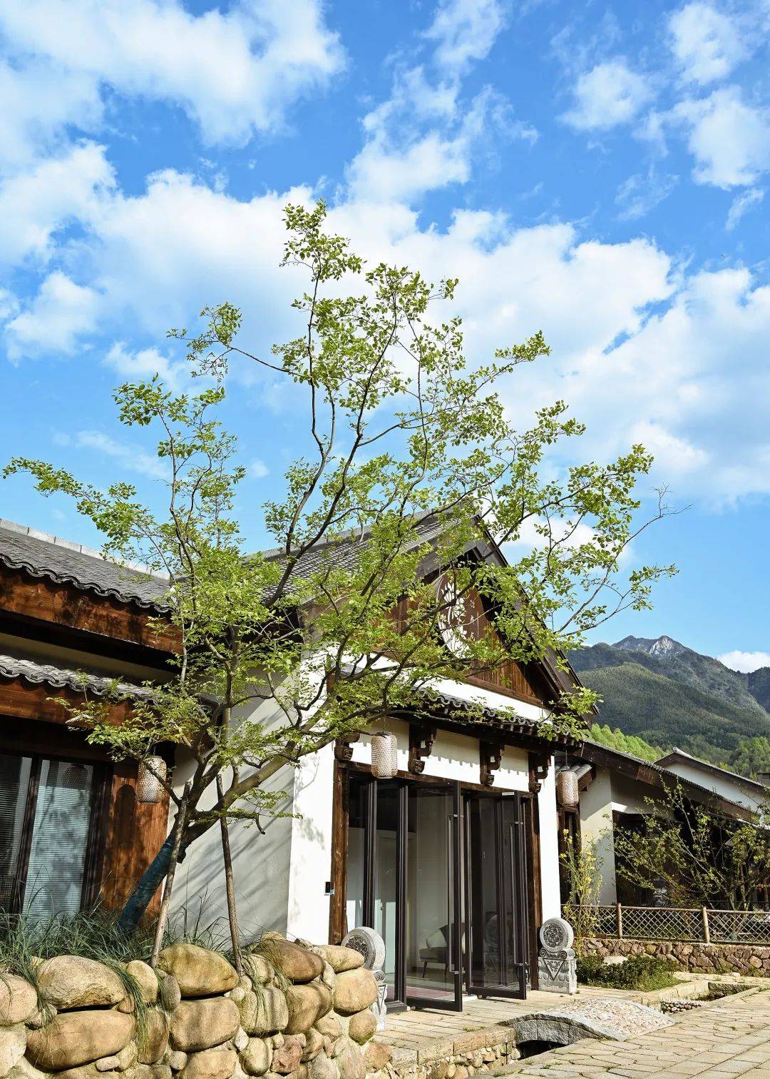 九华山莲花小镇春色已满许你一个诗意的春天