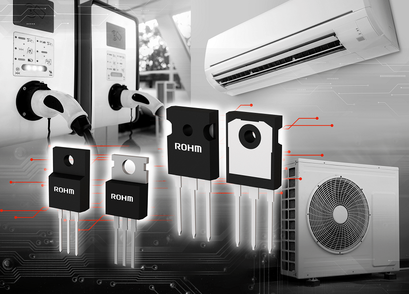 rohm的600v耐压超级结mosfet 新增"r60xxvnx系列"的7款机型_prestomos