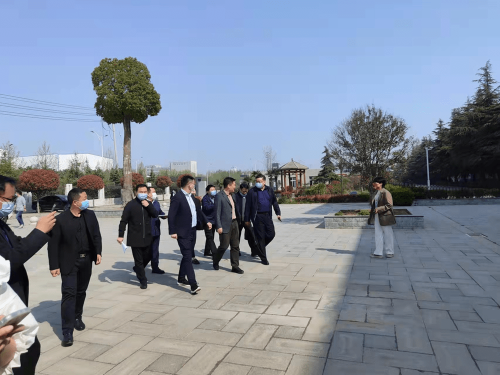 新郑市市委常委副市长赵恒康莅临郑州康泰调研指导