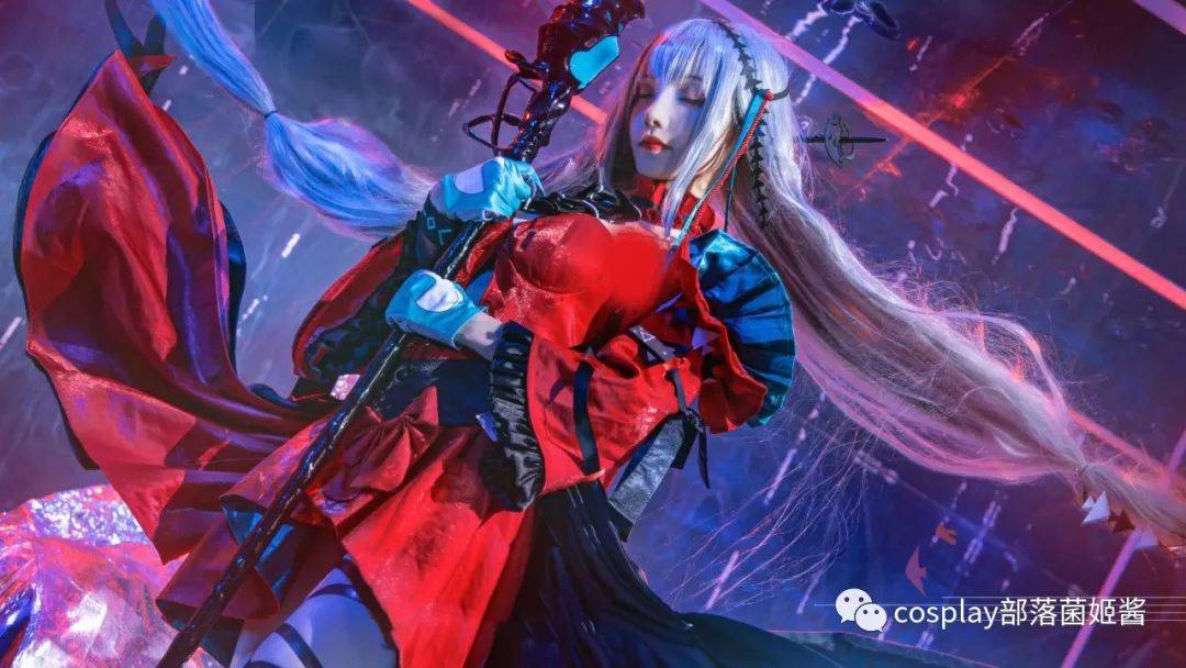 cos明日方舟浊心斯卡蒂cos正片宵鱼鱼