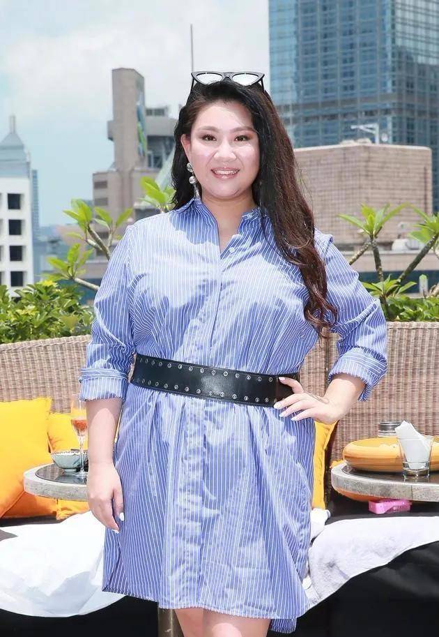 原创又胖了郑欣宜近照明显发胖将要继承巨额遗产她不敢败家