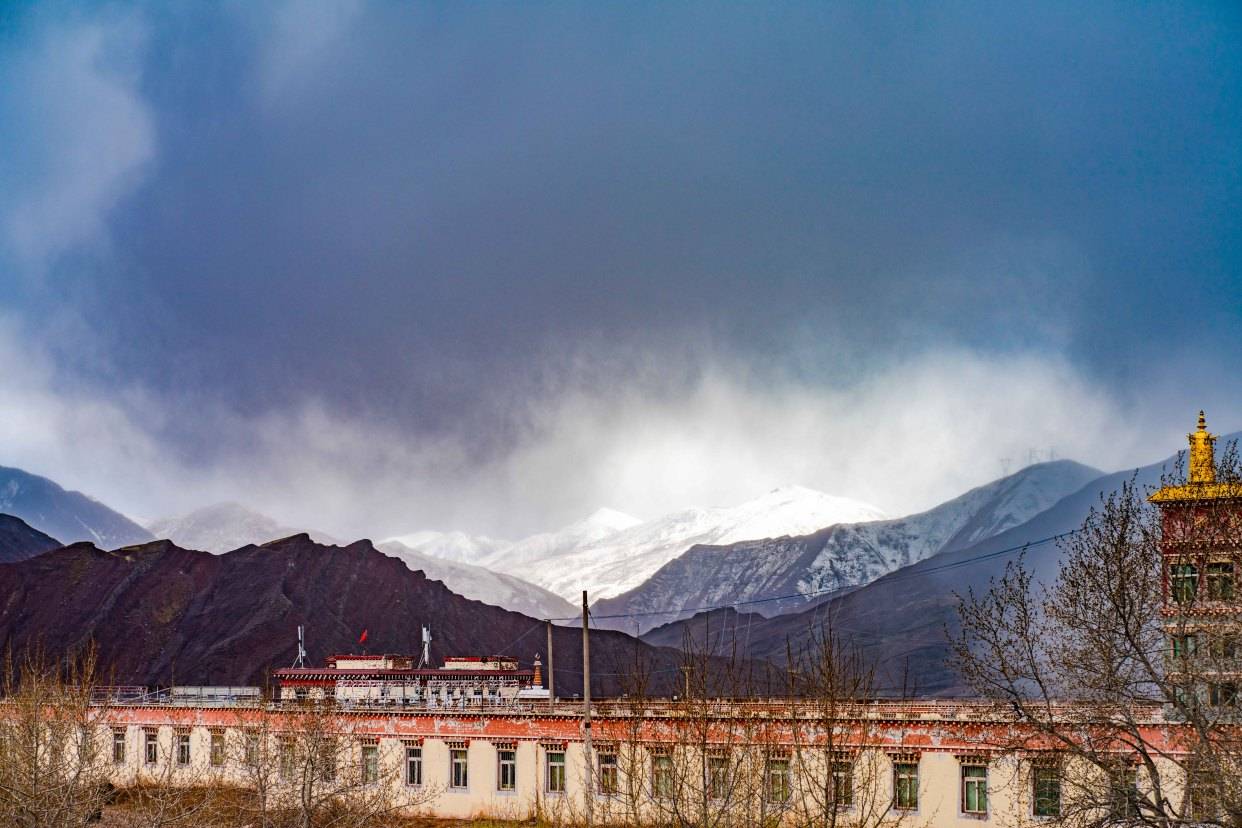 原创昌都自驾察芒公路游览察雅千年香堆古镇