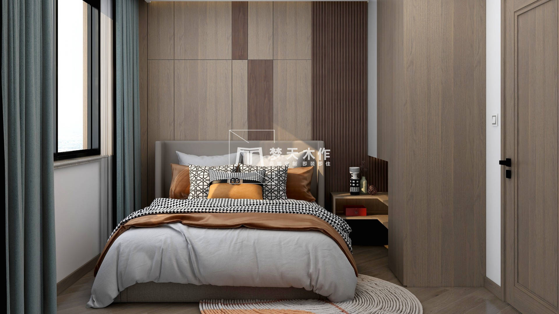 梦天木作衣柜赏析丨衣柜这样设计让你的卧室增加5m05收纳空间