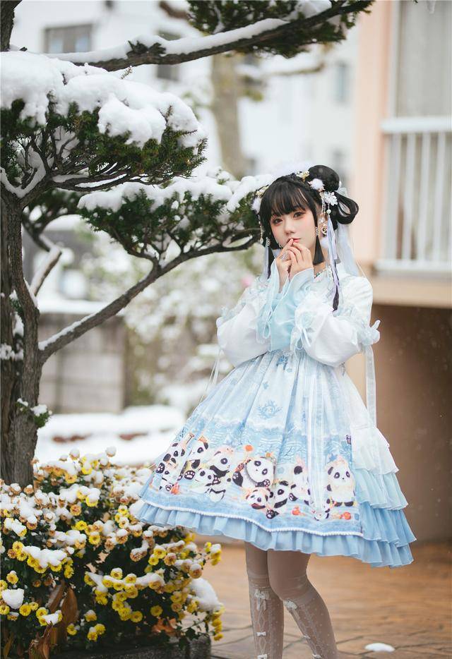 汉服lolita混搭图片