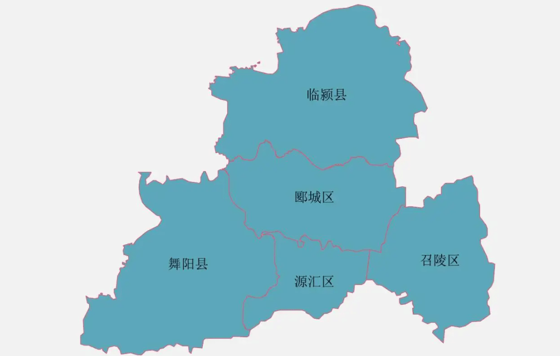 河南省的区划变动,17个地级市之一,漯河市为何有5个区县?