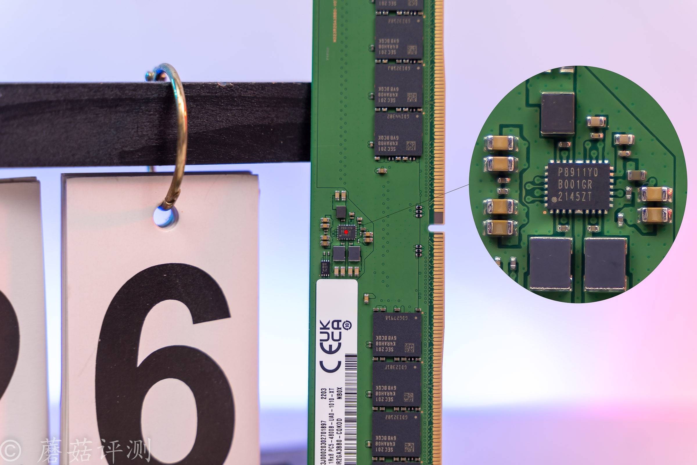 超高性价比,轻松稳定6200mhz,金百达16gb ddr5 4800三星颗粒内存条