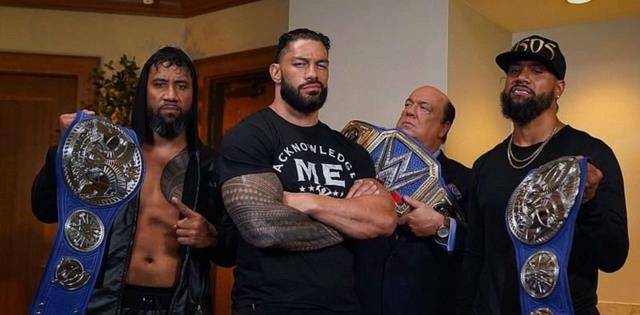 原创wwe双打冠军统一战敲定罗曼家族如日中天乌索兄弟有望双冠