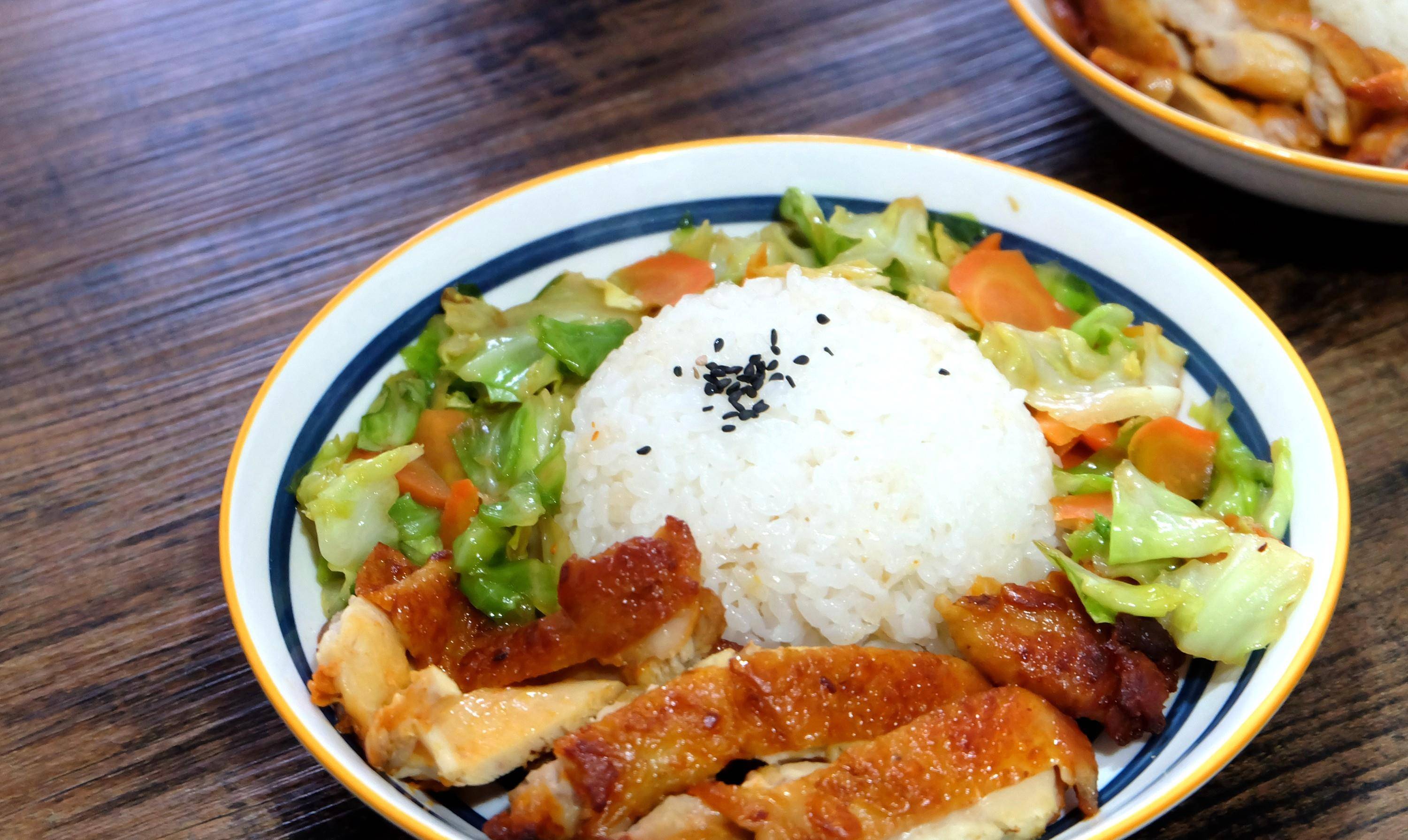 原创详细步骤教你做奥尔良鸡腿饭营养健康又好吃朋友比买的强