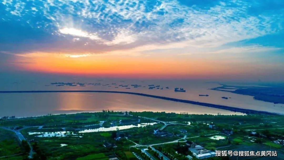 太仓浏河长江口风景区图片