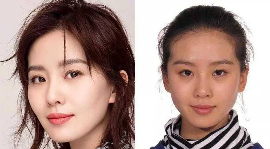 原创卸妆后明星素颜照哪个最真实