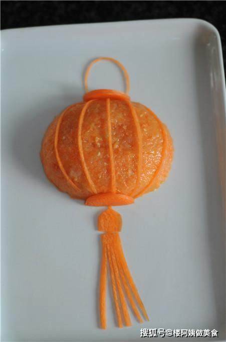 胡萝卜新做法,松软可口,香滑开胃,最适合老人孩子吃了_食材_灯笼_皮和