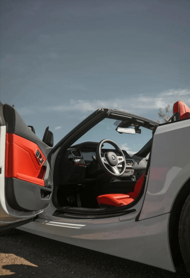 竖屏壁纸好选择全新宝马z4雪山白