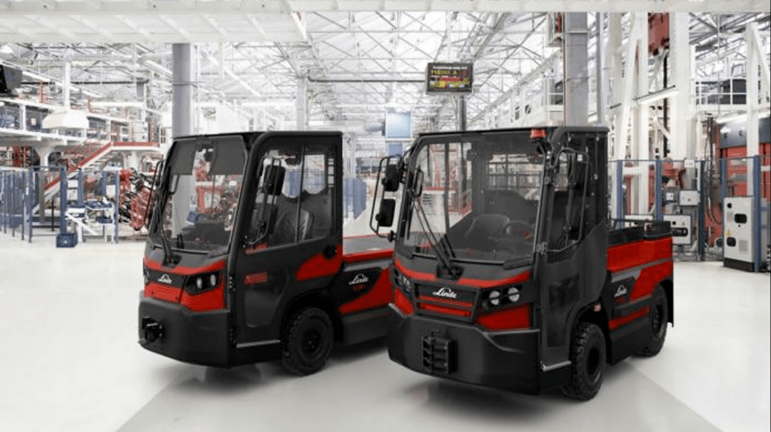林德新型电动牵引车和平台车安全和性能达到最新水平