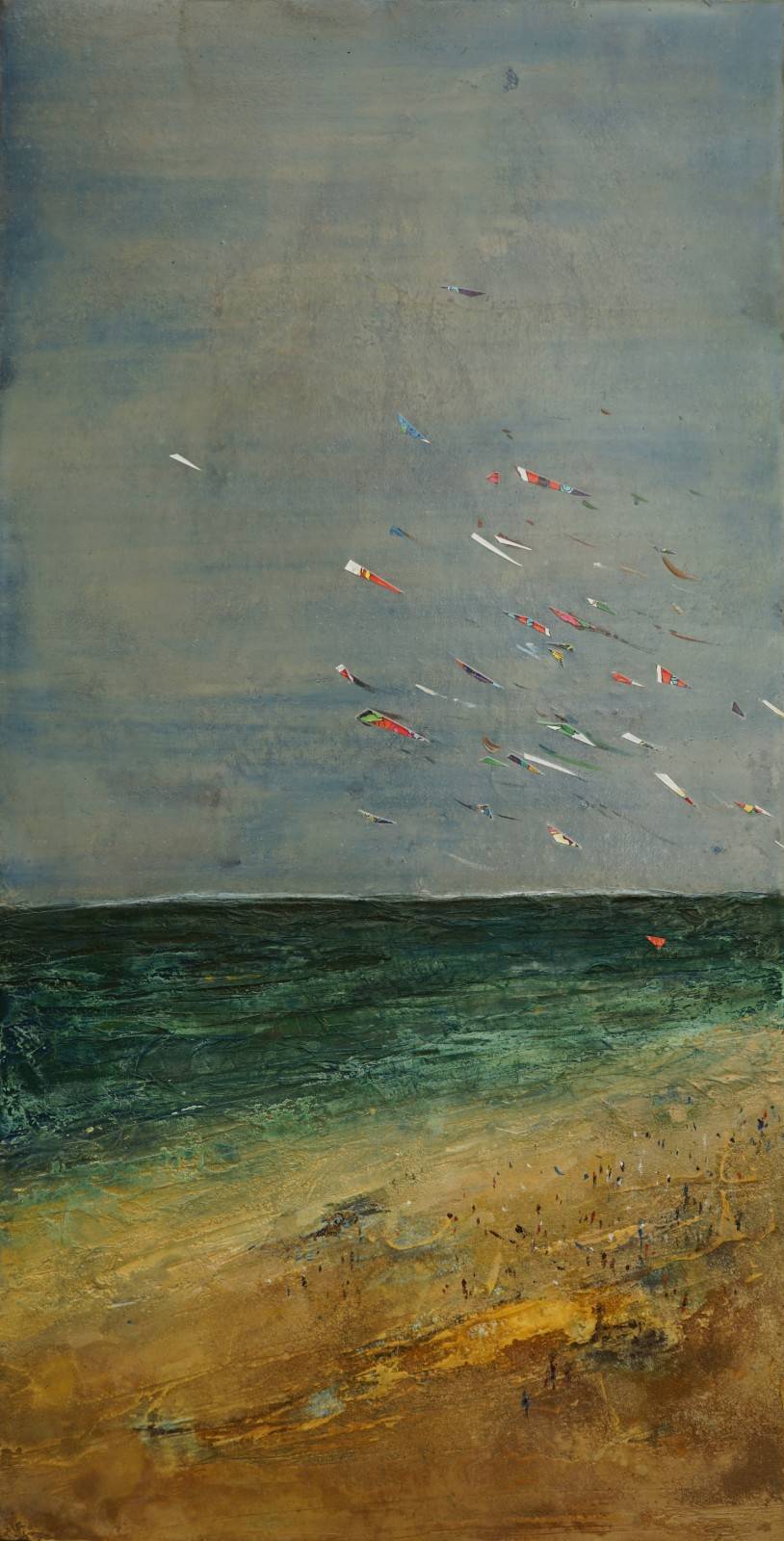 潍坊风筝主题油画创作作品展一