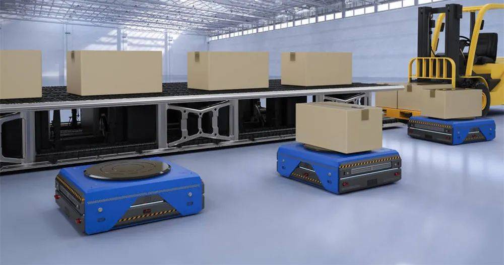 华北工控amr智能物流机器人正成为智能工厂的标配