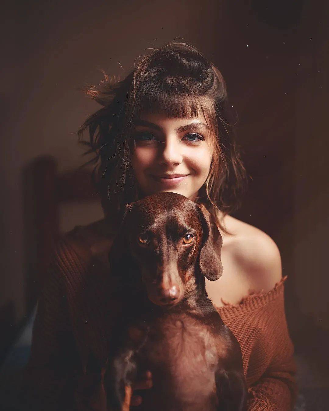 luizclas欧美ins电影感棕色调人像