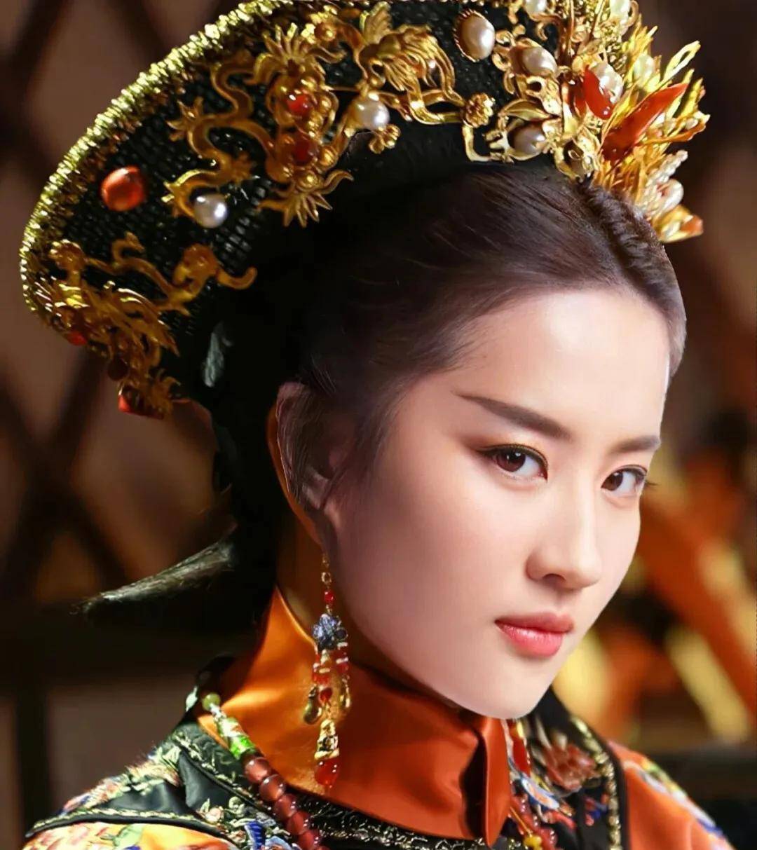 原创假如刘亦菲演甄嬛传太后年轻时候穿的粉蓝已经安排上了