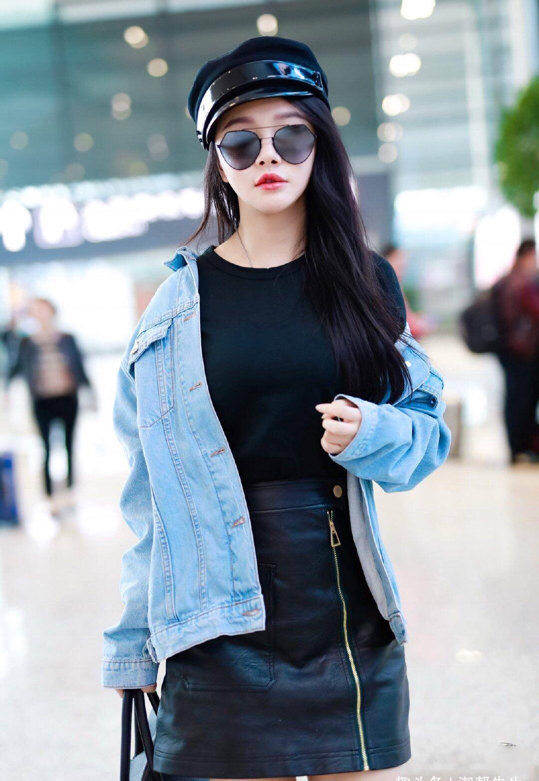 原创冉莹颖真是大号水蜜桃紧身衣绷不住时尚身材36岁肉感十足