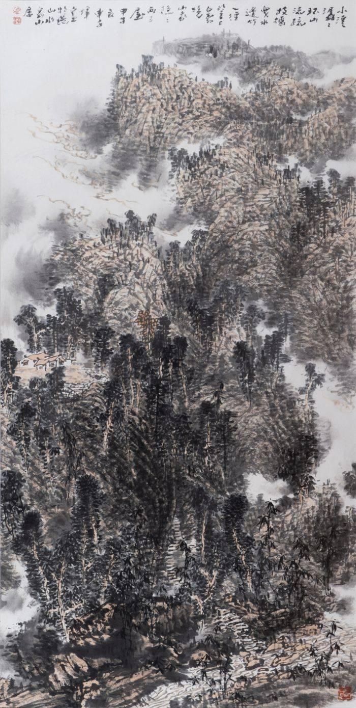 天津籍画家申世辉百余幅山水精品佳作在中国美术馆亮相