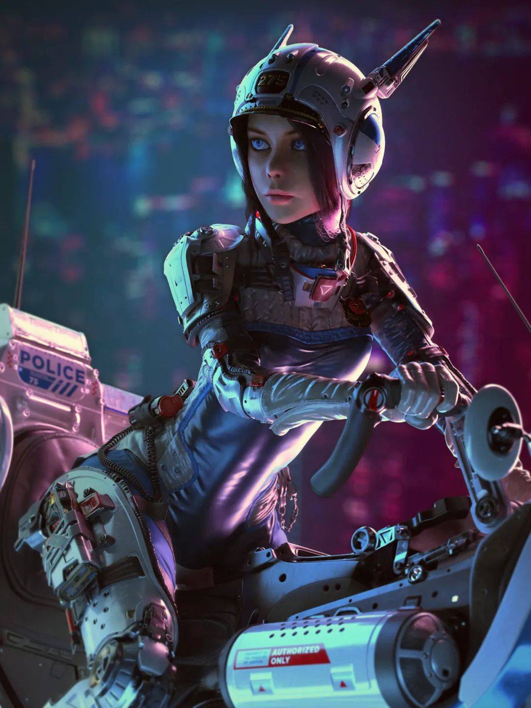 赛博朋克将蒸汽科幻元素风格进行到底俄罗斯cg艺术家michaelblack