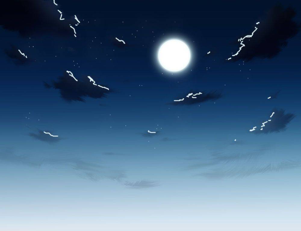 星空夜景怎么画夜晚的天空的画法教程