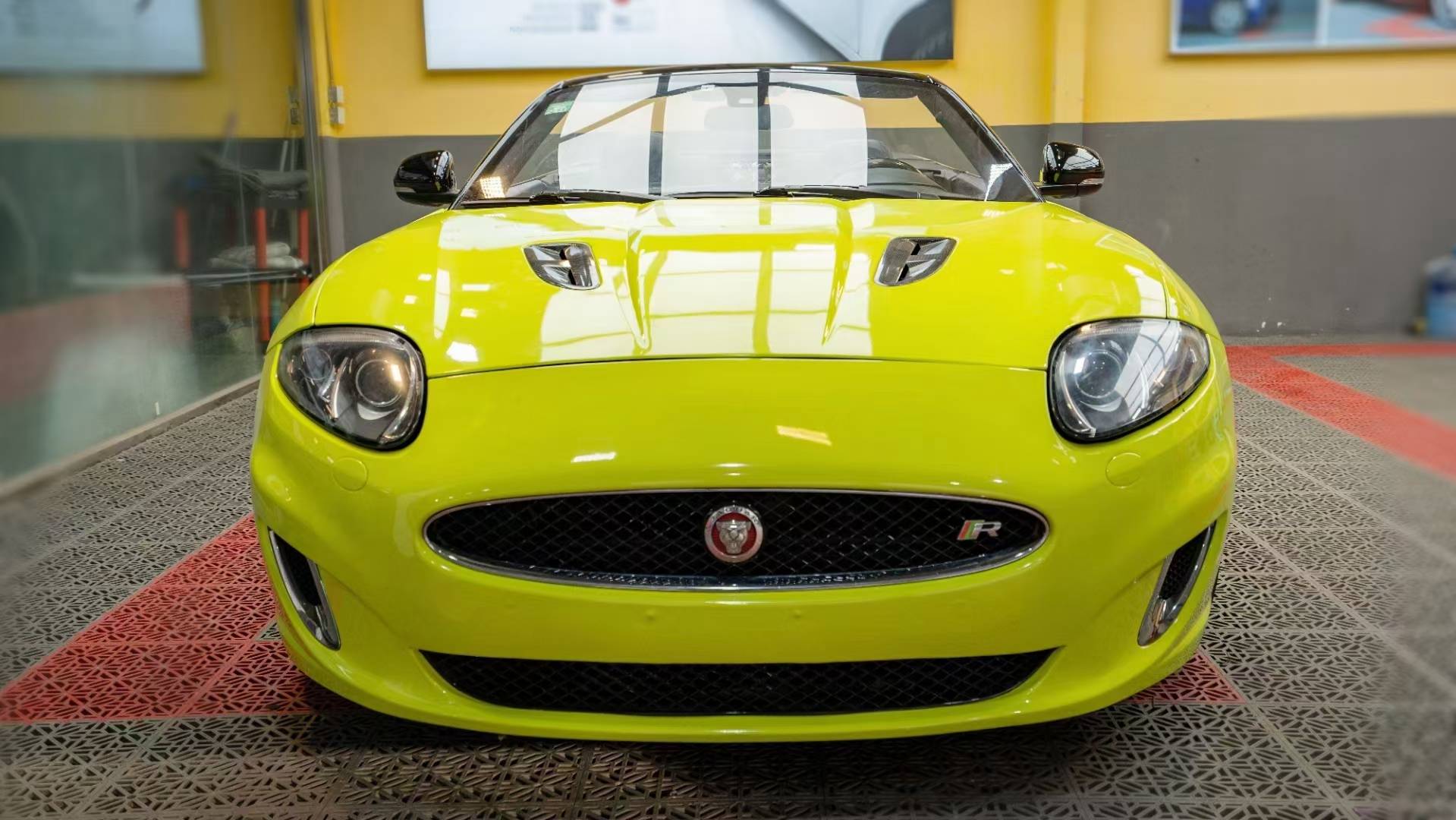 捷豹skto改色膜圣保罗黄