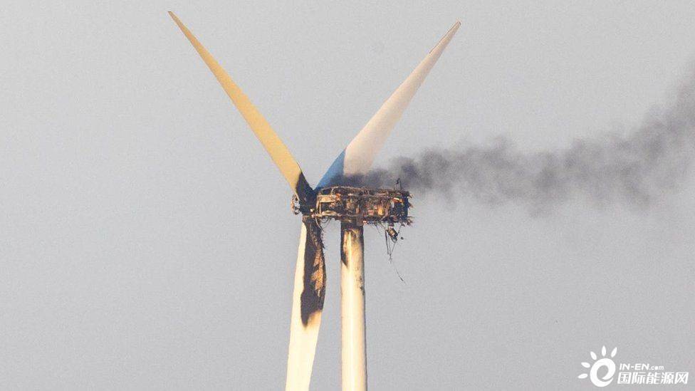 一起风机起火事故!_发电机组_风力_原因