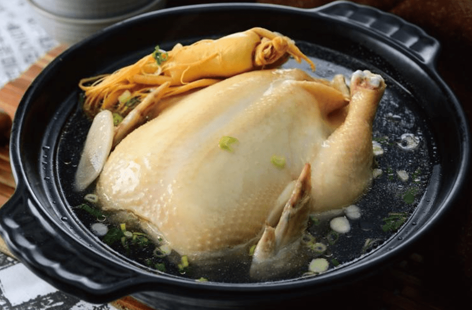 原创人参糯米鸡汤