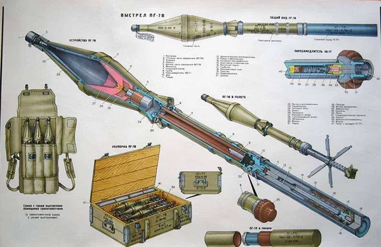 火箭筒素描图片