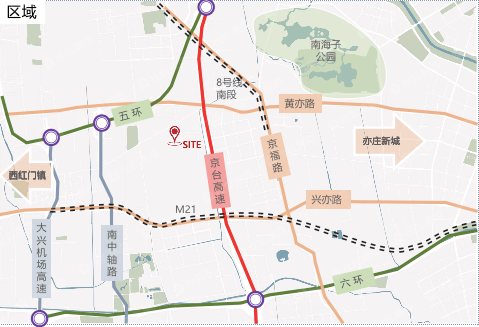 消息,项目南侧瀛志路有望从京台高速下穿过,直通8号线瀛海站地铁站